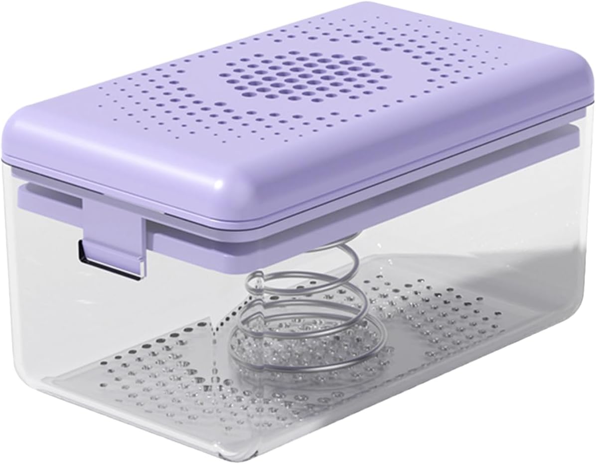 Seifenschale Tragbare Schaumseifenschale Halter Mit Abtropffläche, Wasserdichte Aufbewahrungsbox Für Bad, Küche, Wohnung, Dusche