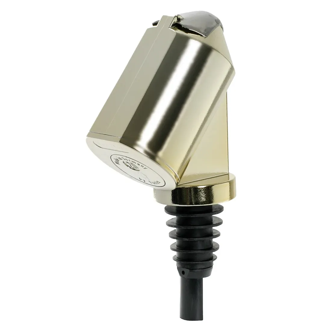 Dosiergerät "bottle Master 3000", Für 0,5 - 1,5 Liter Flaschen, Ausgießer,gold
