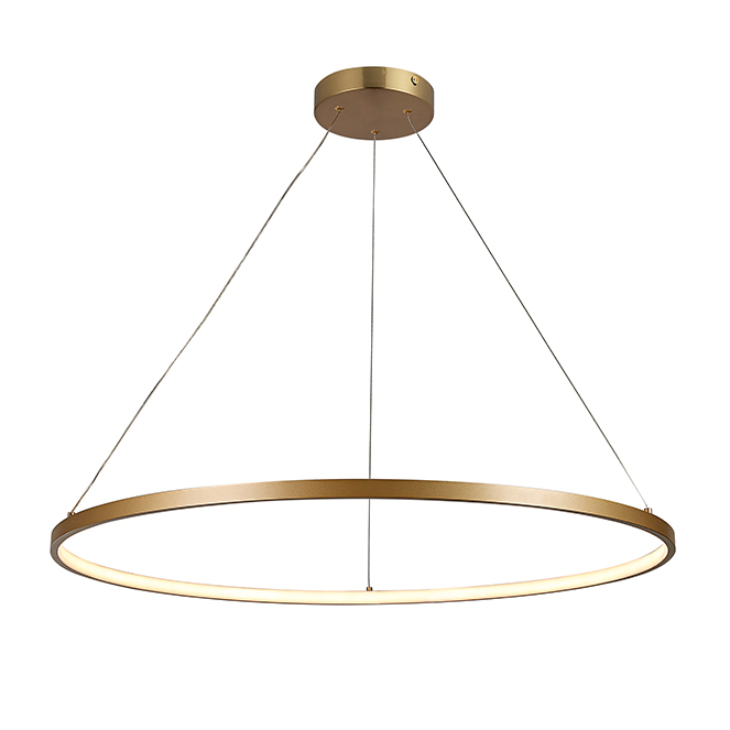 Selma Hängeleuchte 36w Led 3cct 1100lm D.80cm Gold