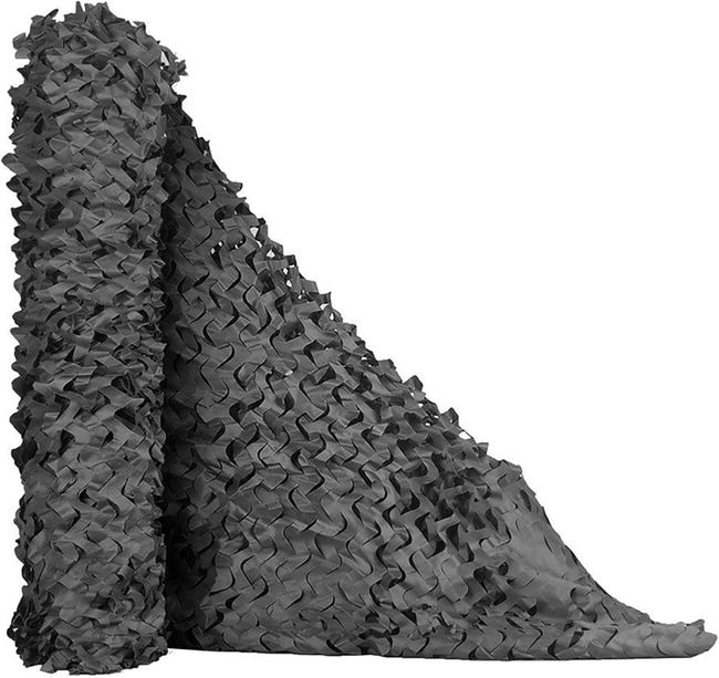 Aufrollbares Tarnnetz, Geeignet Für Jagd, Militärische Zwecke, Dekoration Und Sonnenschutz, 1,5 X 4 M.