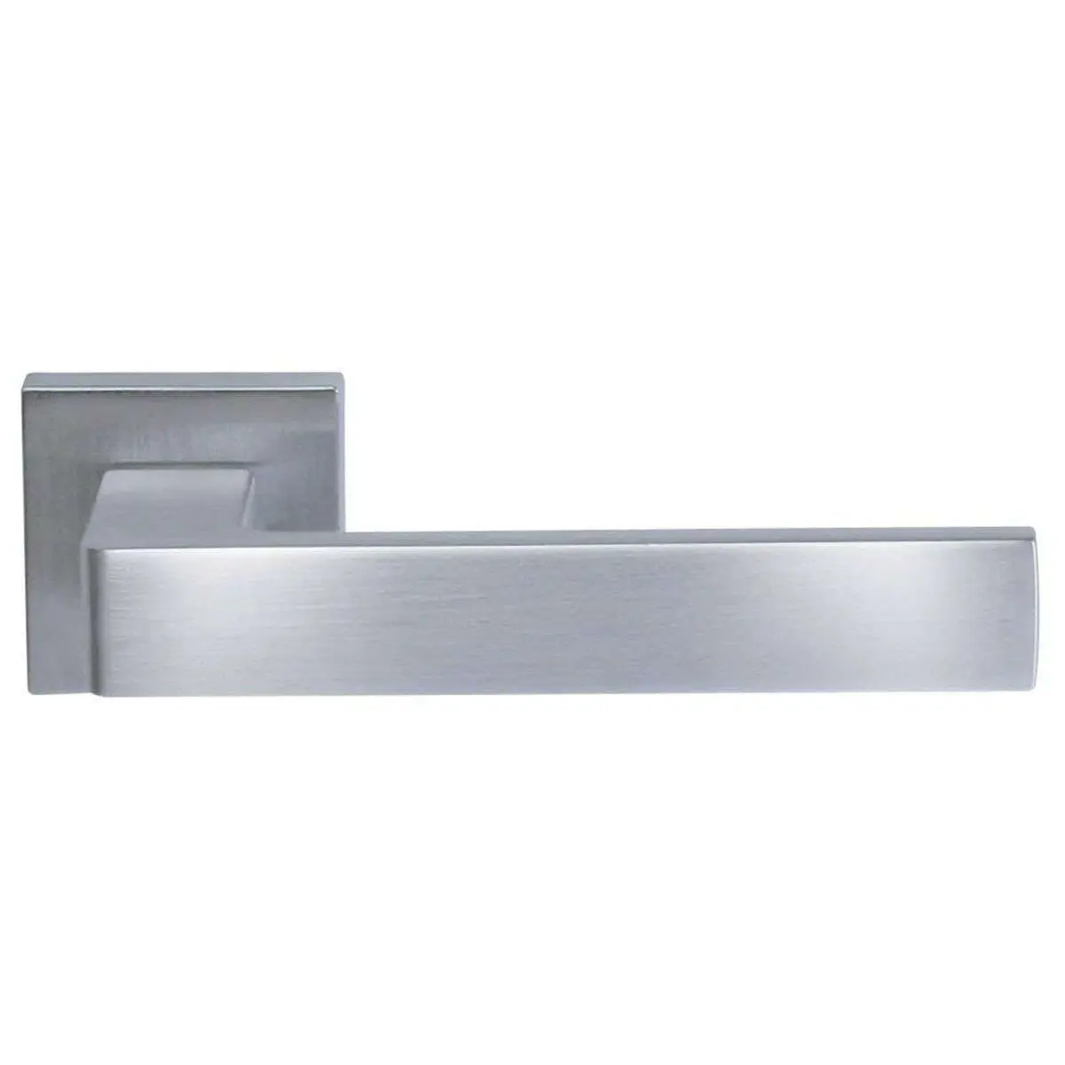 Maniglie Mit Bocchette Carlo Q8-rb45 In Anodisiertem Silber