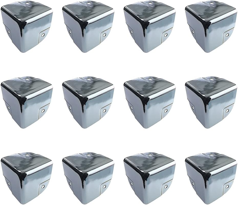 Eckenschutz Für Möbel, Tischkantenschutz, 12-teiliges Set Aus Metalleckenschutzhalterungen