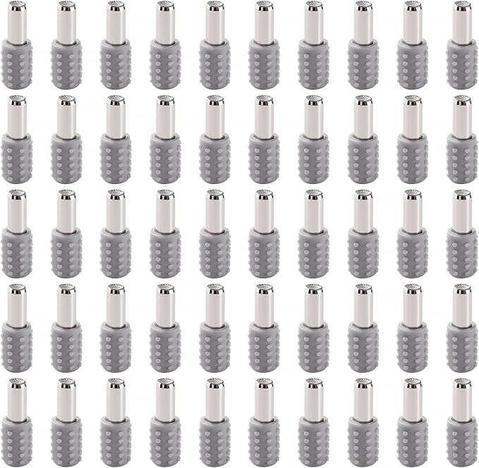 50 Stück 22x5 Mm Zylindrische Regalstützstifte Mit Gummischutz, Regalstützstifte, Für Küchenschränke Und Bücherregale