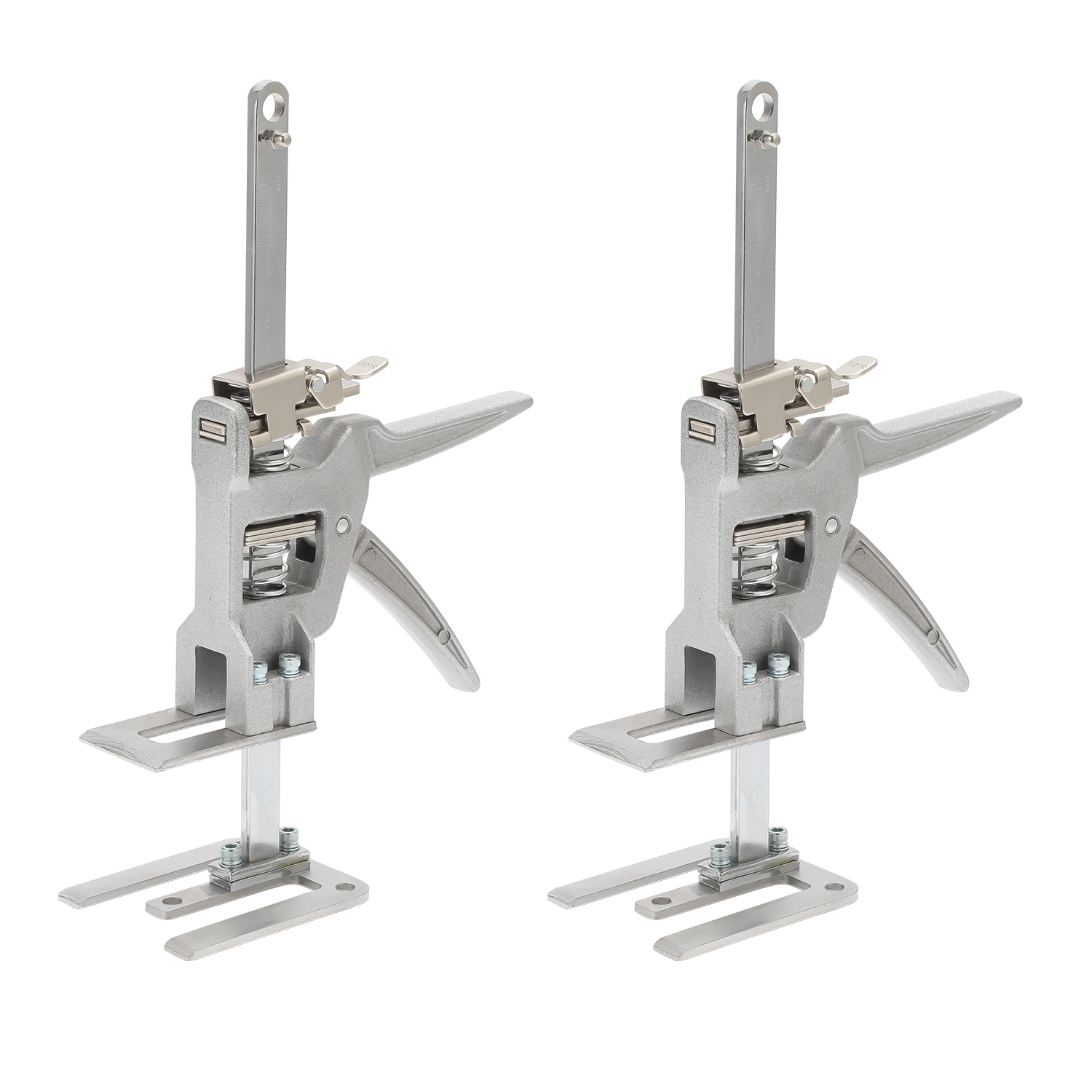 Jiubiaz Möbelheber 2er Set Bis 150 Kg, Höhenverstellbarer Hebearm Mit Skala, Montagehilfe Für Möbel Türen Fenster Platten
