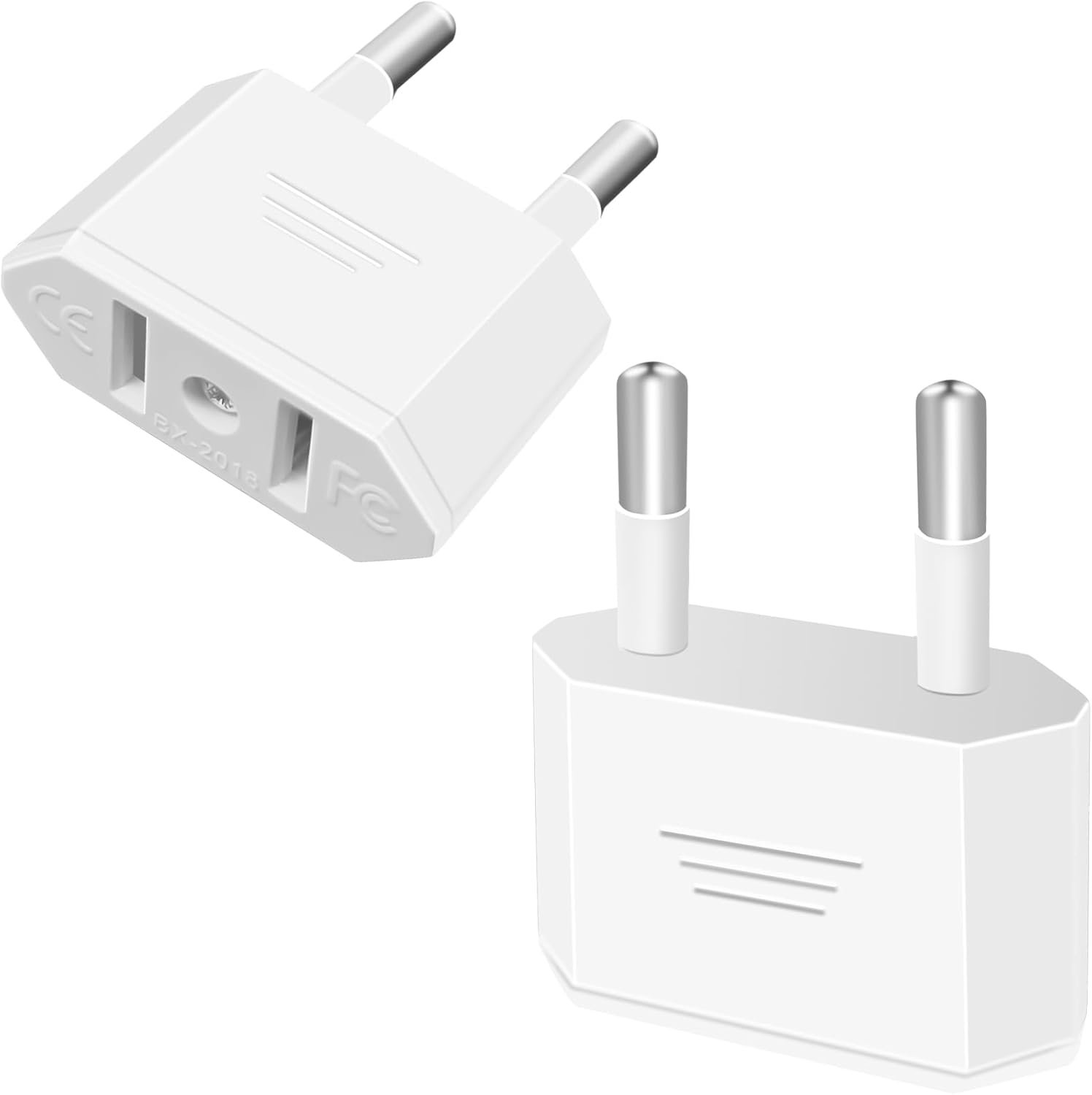 Jssevn 4-teiliger Steckeradapter: Usa Auf Frankreich, Deutschland, Für Reisen Von Den Usa In Die Eu