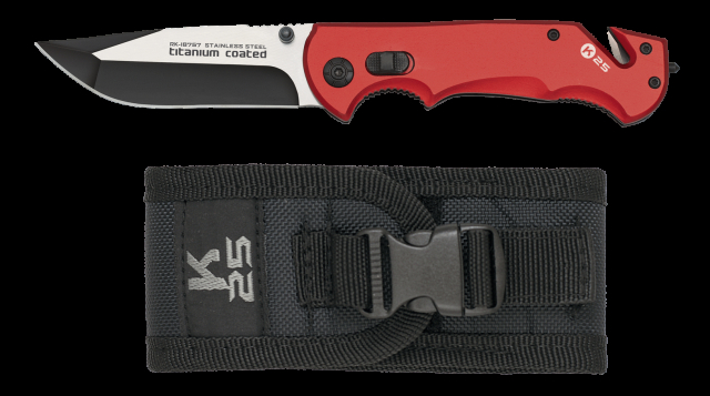Rettungsmesser K25 Robust Mit Schutzscheide