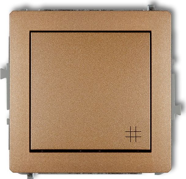 Deco Cross Connector Gold Metallic 8dwp-6