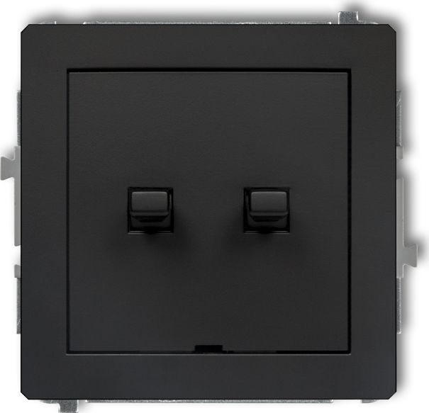 Doppelter Schalter Karlik 12dwpus-44.1 Amerikanischer Stil 10 Ax 250 V