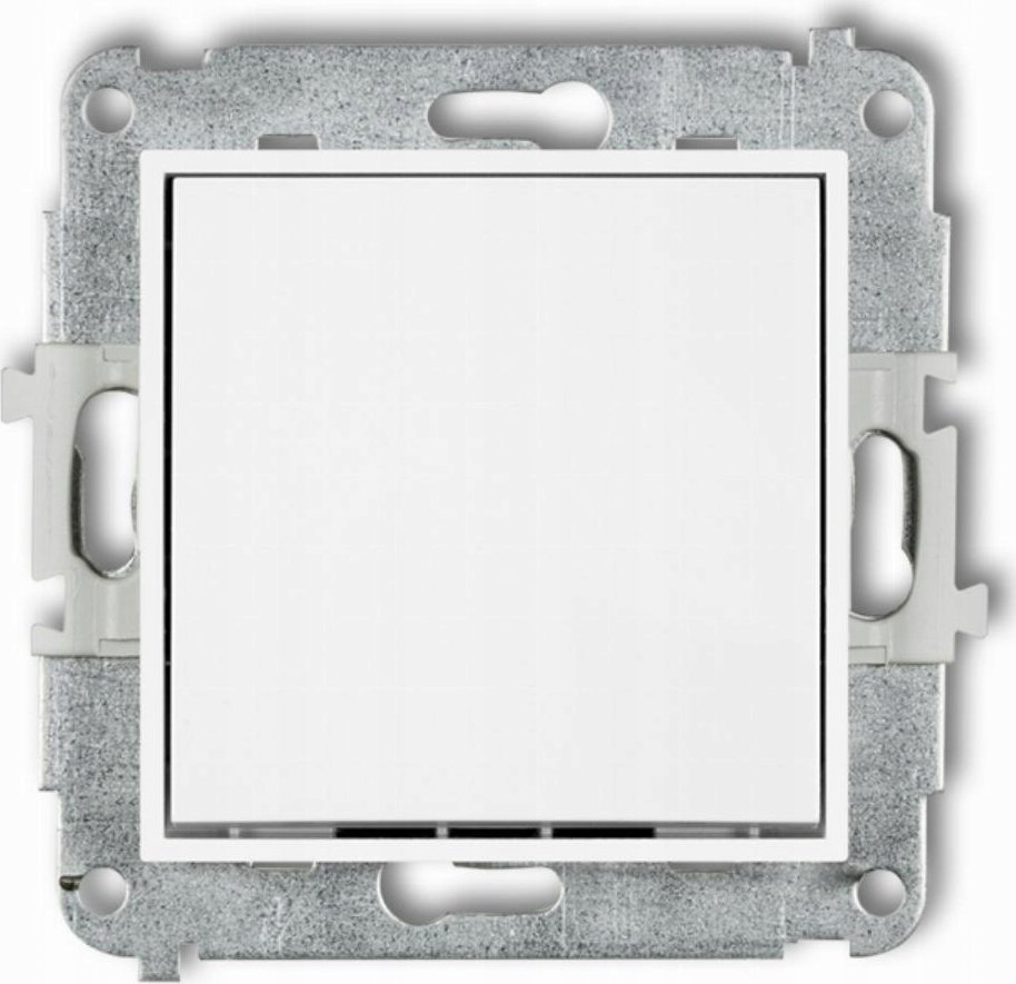 Symbol Einpoliger Schaltermechanismus Weiß Iwp-1