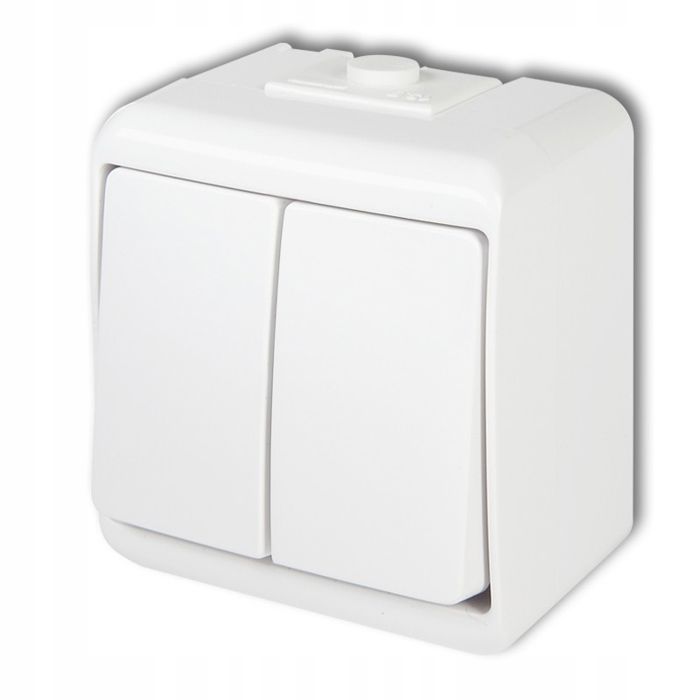 Junior Kerzenschalter Weiß Ip54 Whe-2