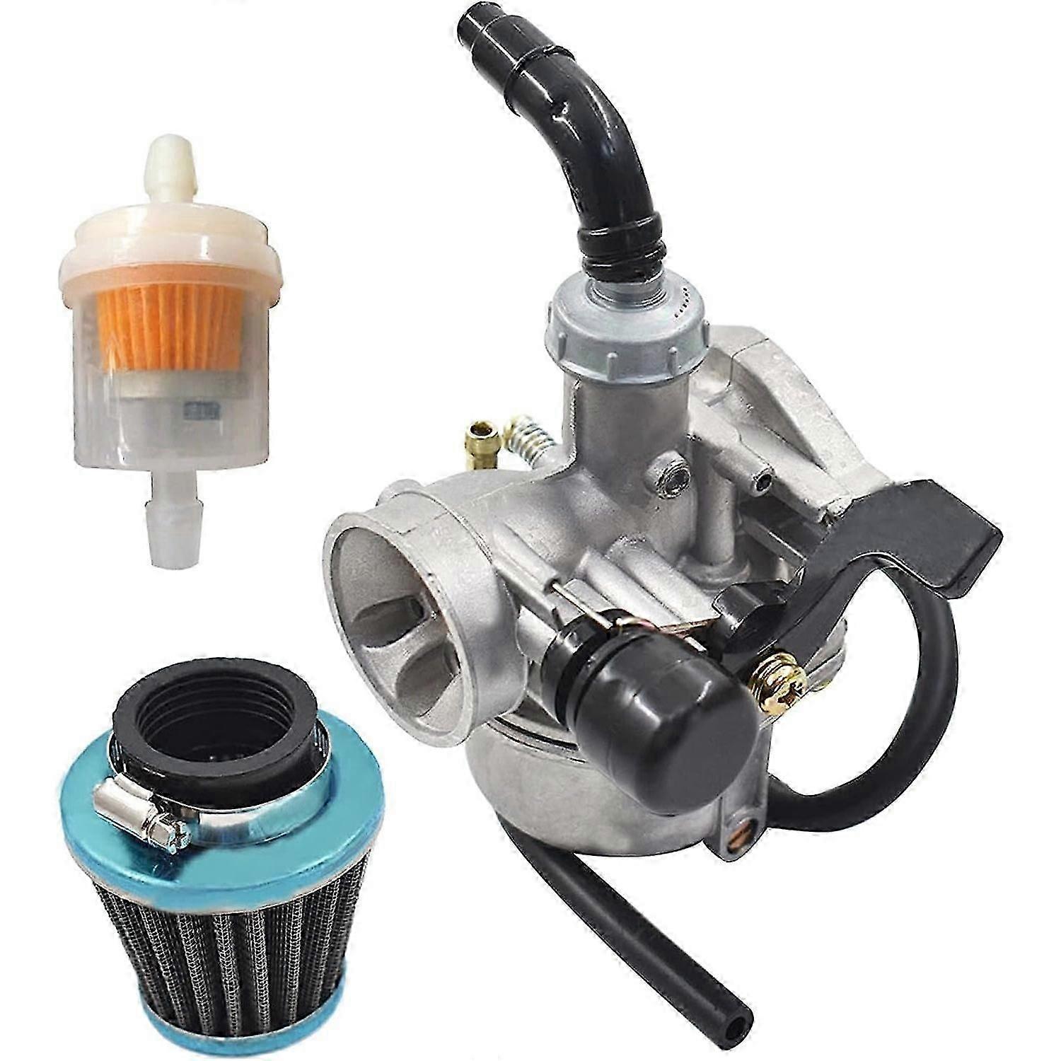 Pz19,50 Cm³ 70 Cm³ 90 Cm³ 110 Cm³ 125 Cm³ Ersatzvergaser, Luftfilter, Silber