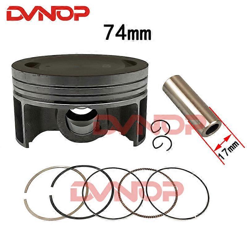 Kolbenring-dichtungssatz, Standard-bohrungsgröße 74 Mm, Für Yamaha Ys250 Ybr250 2007 2009 Xt250 Xtz250 1yb 2013-2015 (kolben Und Ringe)