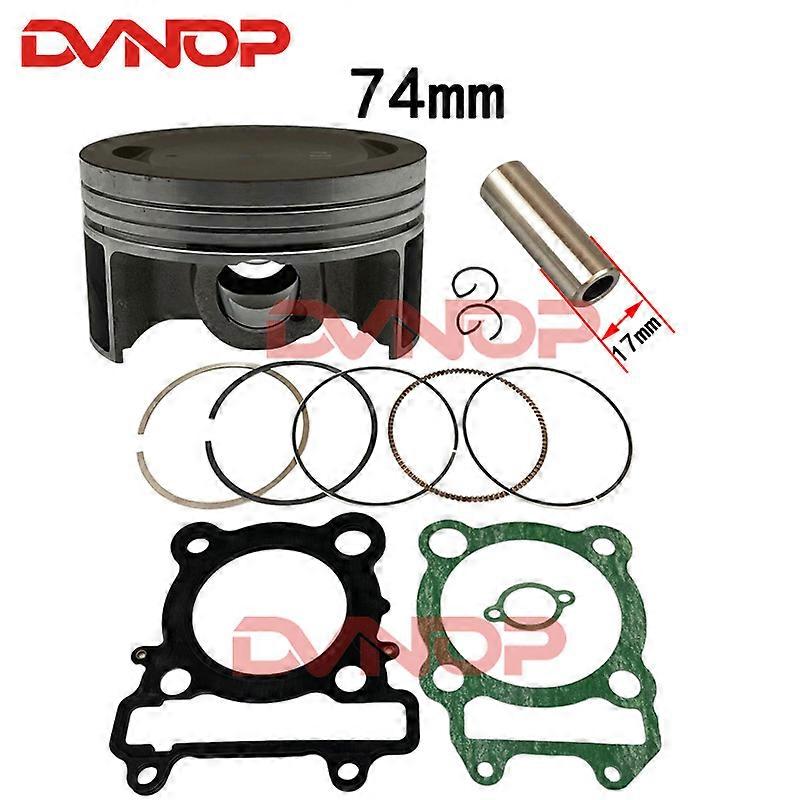 Kolbenringdichtungssatz, Standardbohrung 74 Mm, Für Yamaha Ys250 Ybr250 2007 2009 Xt250 Xtz250 1yb 2013-2015 (kolbenringdichtung)