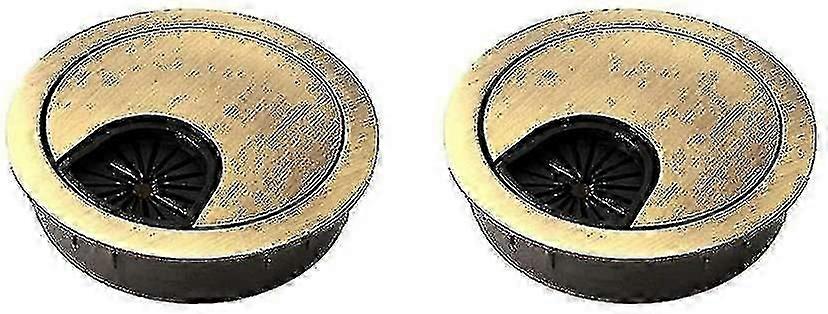 Stück Kabeldurchführungen 60 Mm Kabeldurchführungsabdeckungen Für Schreibtische Und Arbeitsplatten Material: Zinklegierung (bronze)ssdlv
