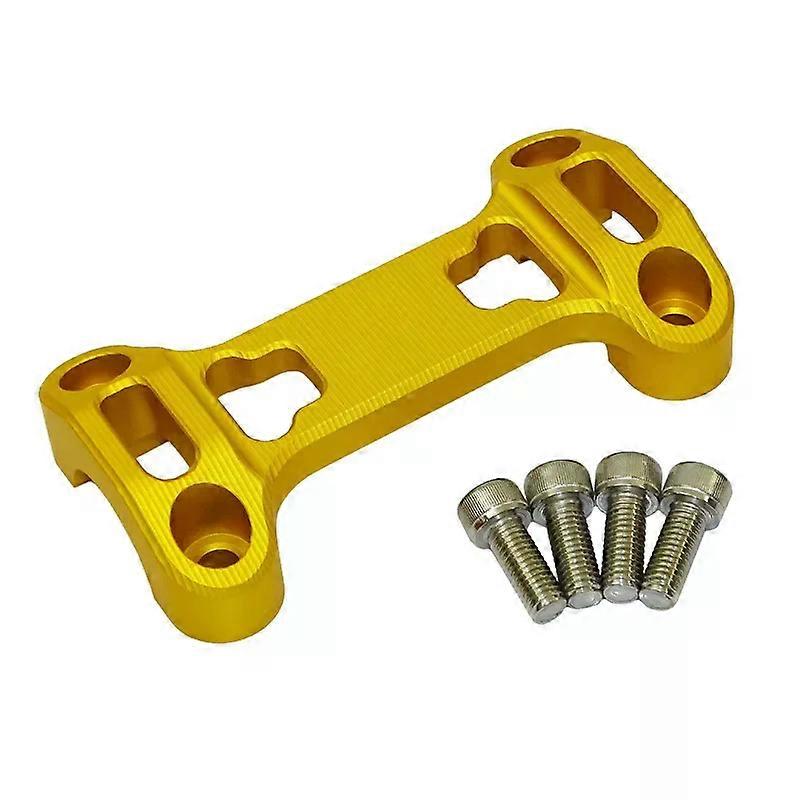 Für Bmw R1250gs R 1250 Gs 1g13 (k50) 2018 2019 2020 2021 2022 2023 Lenker Fat Bar Riser Klemme Top Cover Support (gold)
