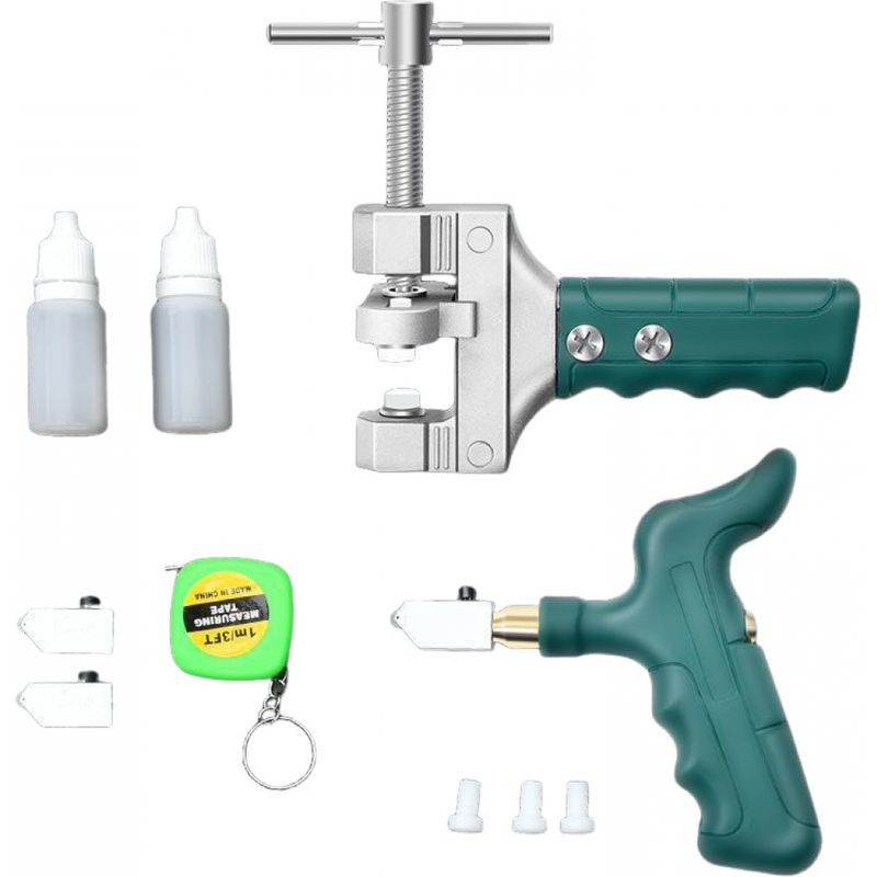 Manuelle Glasschneider, Fliesenschneidwerkzeuge, Diamant-glasschneidset, Manuelles Fliesenschneidset, Werkzeuge Zum Schneiden Von Spiegeln, Fenstern Und Paletten