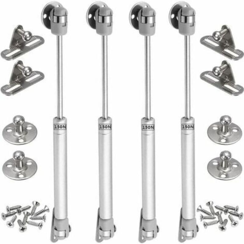 4 Stück 150-n-gasfedern, Hydraulische Möbelfedern, Original-gasdruckdämpfer Für Küchenschranktüren, Pneumatischer Hebelarm Zum Anheben Von Schranktüren