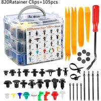 Packung Mit 925 Nylon-nietclips – Universelle Befestigungselemente Für Türverkleidungen – Inklusive Aufbewahrungsbox – Kompatibel Mit Gm, Ford, Toyota, Honda