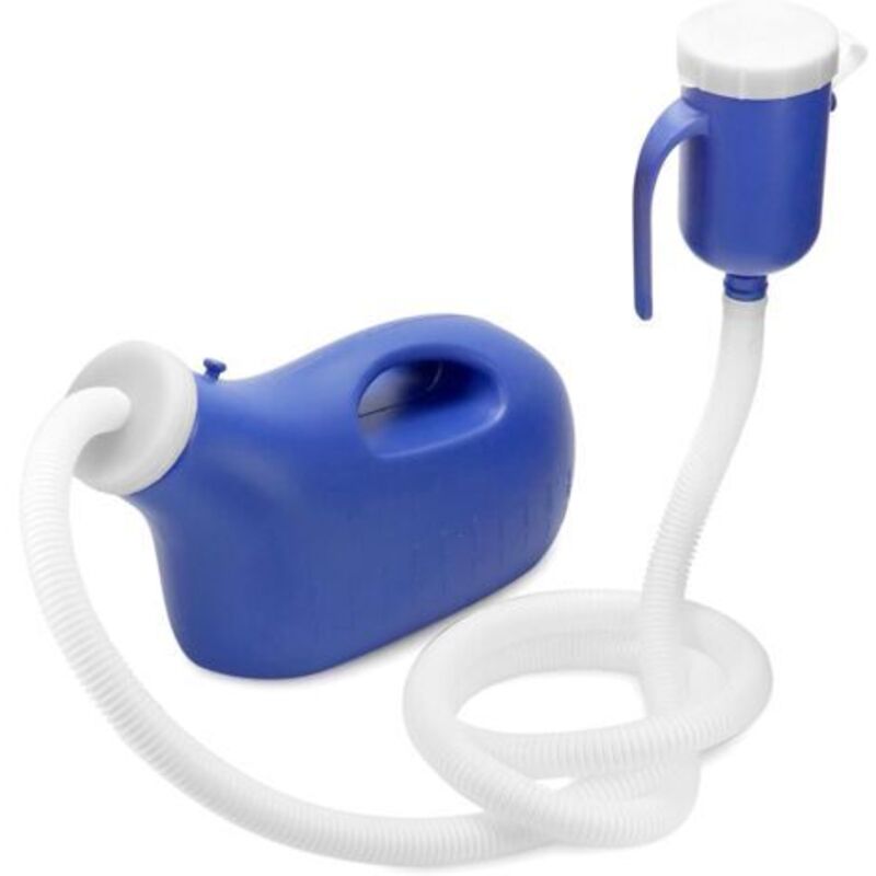 Urinalflaschen Für Männer, Tragbare Urinale Für Männer, Mit Schlauch, 2000 Ml, Für Reisen, Krankenhaus