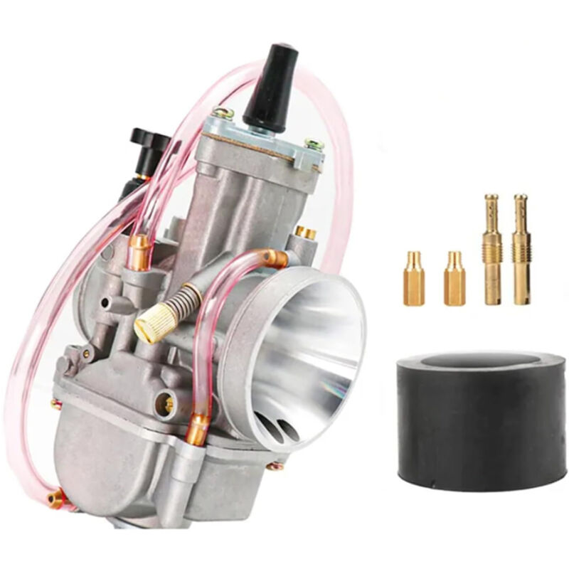 Benzin-freischneider Kompatibel Mit Pwk 34 Mm 2t 4t Vergaser Mit Passender Powerjet-düse, Kraftstoffleitung Für Yamaha Mikuni Koso Atv Quad Utv – 34 Mm