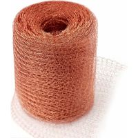 Fei Yu Hochwertiges, Nagetiersicheres Netz, 100 % Kupfer, Schutz Vor Nacktschnecken, Mäusen, Ratten, Vögeln, Nematoden, Ferramol, Gestricktes Kupfernetz Für Den Innen- Und Gartenbereich (6 Meter)