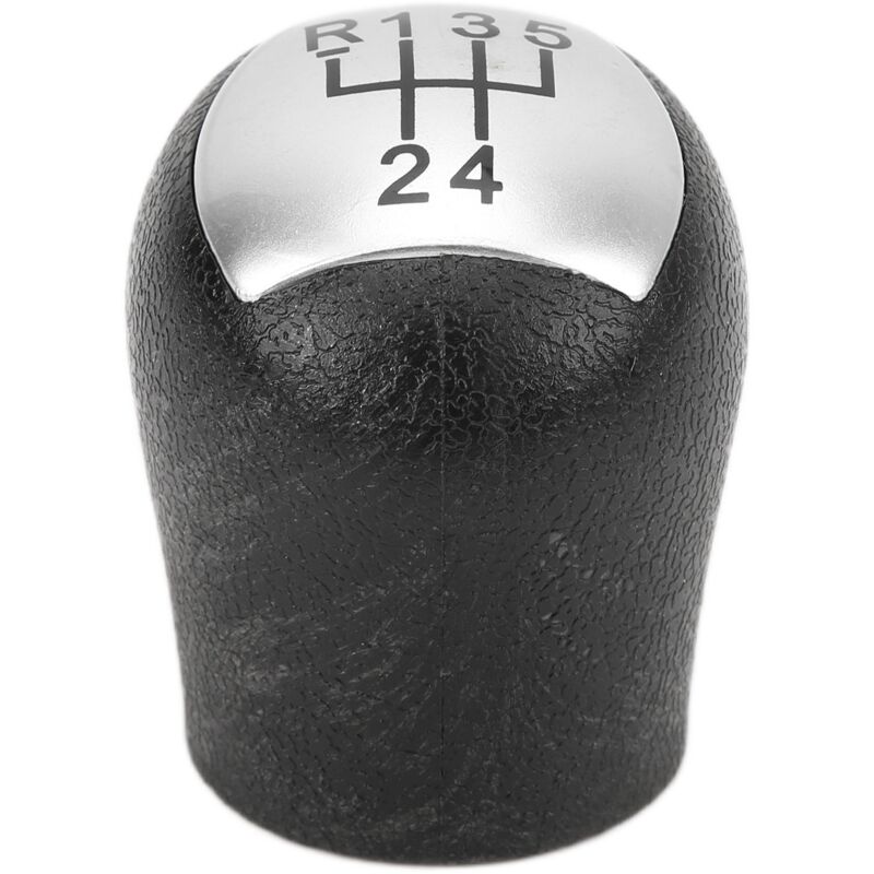 Verschleiß- Und Korrosionsbeständiger Schaltknauf Für Kangoo 2006-2008, Silber/schwarz