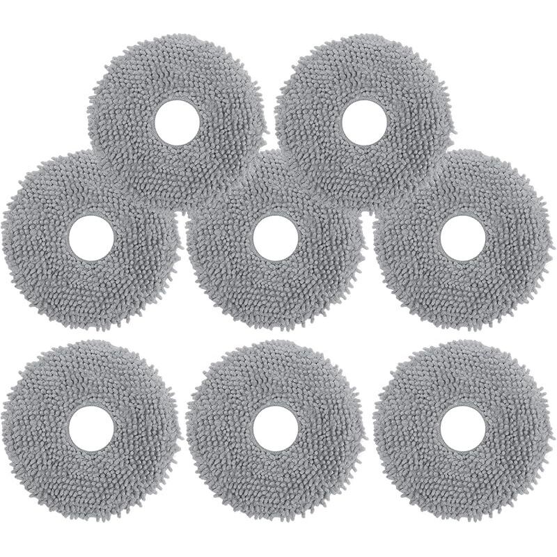 8er-pack Wischmopp-pads Für Roborock Q Revo/qrevo Pro/qrevo S/qrevo Maxv/qrevo Plus, Weiche, Waschbare Mikrofaser-ersatzpads