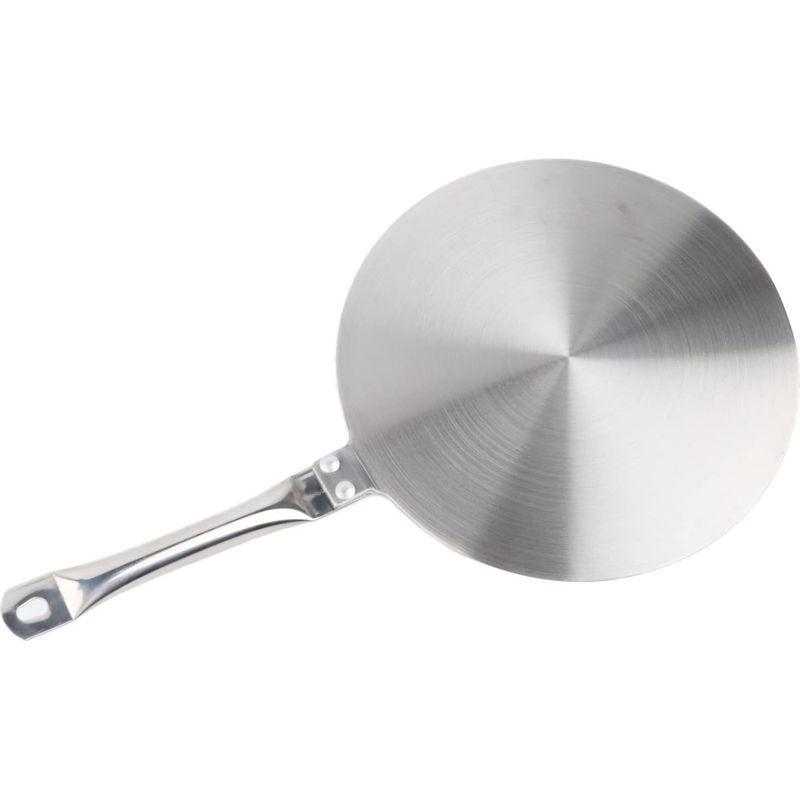 Wärmeverteiler Aus Edelstahl, Umrüstplatte Für Gas-, Elektro- Und Induktionskochfelder, 22 Cm