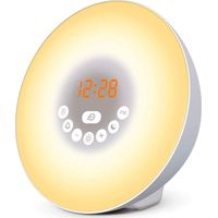 Lichtwecker – Sonnenaufgangssimulator – Mit Display-ausschaltoption – Erleben Sie Entspanntere Morgenstunden – Lichtwecker Mit Sanftem Licht (tl-850)
