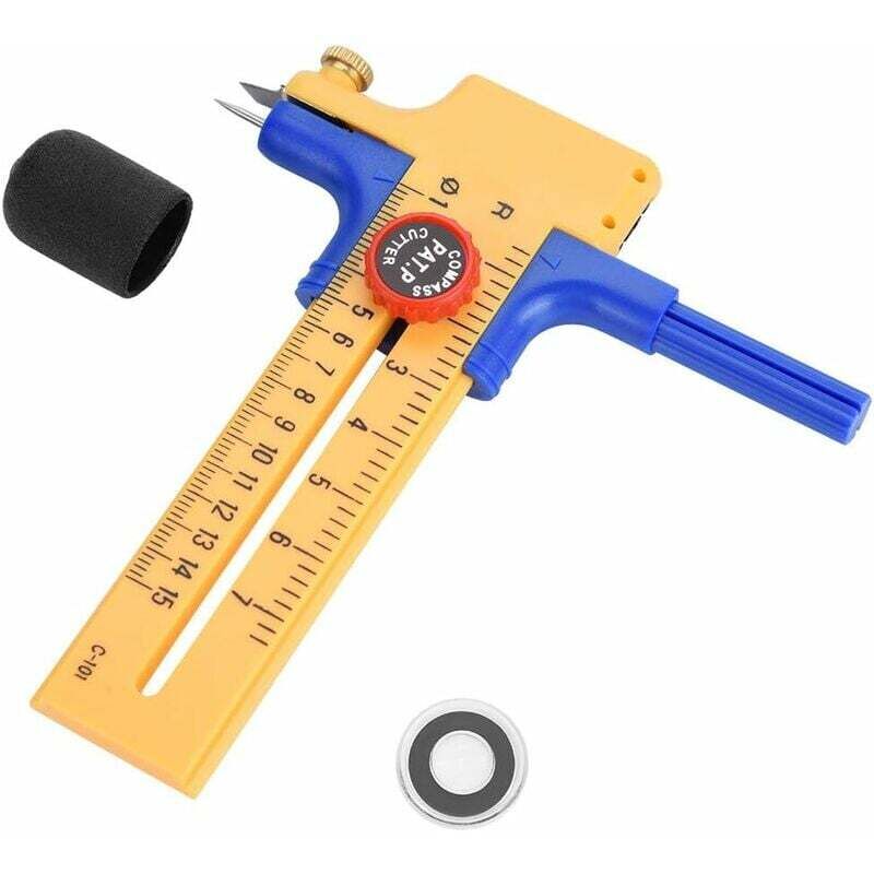 Kreismesser Mit Kompass, 1 Stück