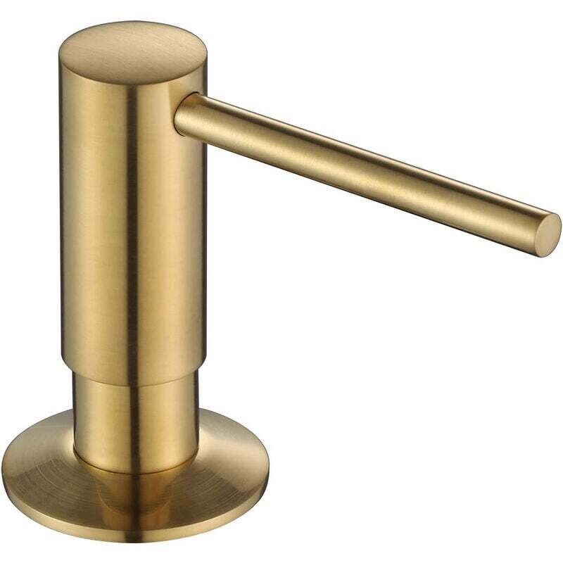 Desinfektionsmittel-spender, Flüssigseifenspender, 500-ml-flasche, Küchenzubehör (gold)
