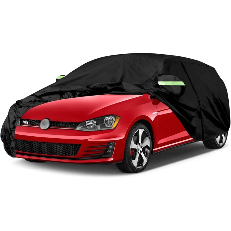 Wasserdichte, Staubdichte, Uv- Und Schneebeständige Autoabdeckung, Kompatibel Mit Vw Golf Mk5, Mk6, Mk7 Und Mk8 (2003-2022) - Bietet Umfassenden Schutz Für Ihr Fahrzeug.