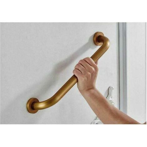 Retro-haltegriff Aus Kupfer, 40 Cm, Für Badezimmer, Wandmontierter Handtuchhalter Für Dusche Und Wc