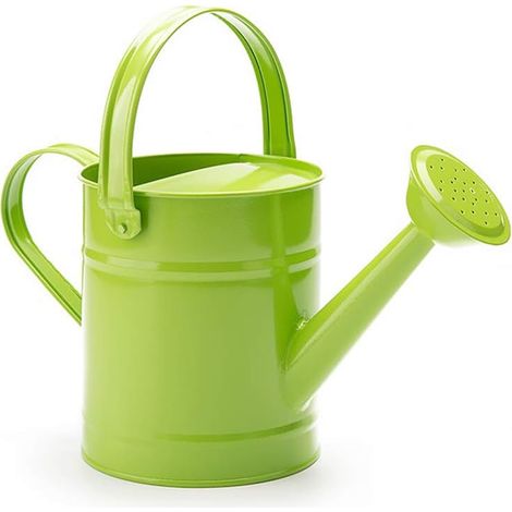 Gießkanne Aus Eisen – 1,5 L – Mehrfarbig – Metall – Für Die Gartenarbeit – Mit O-ring – Kleine Pflanzengießkanne – Gartendusche