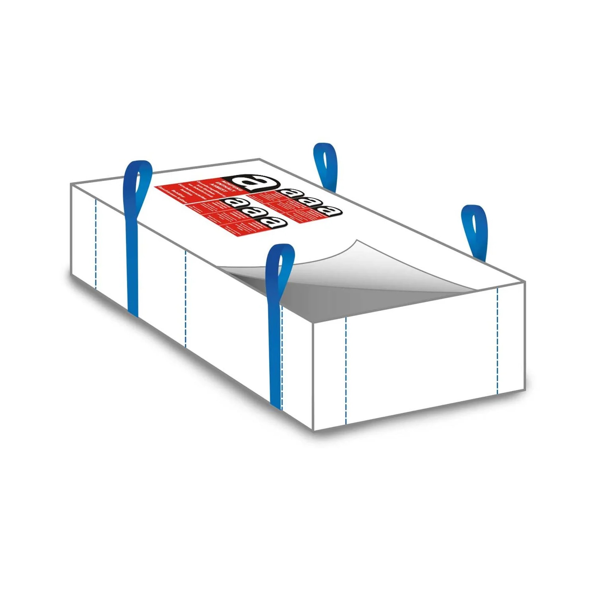 Platten Bag Für Asbest 260 X 125 X 30 Cm Tragkraft 1000 Kg 1 20 Stück