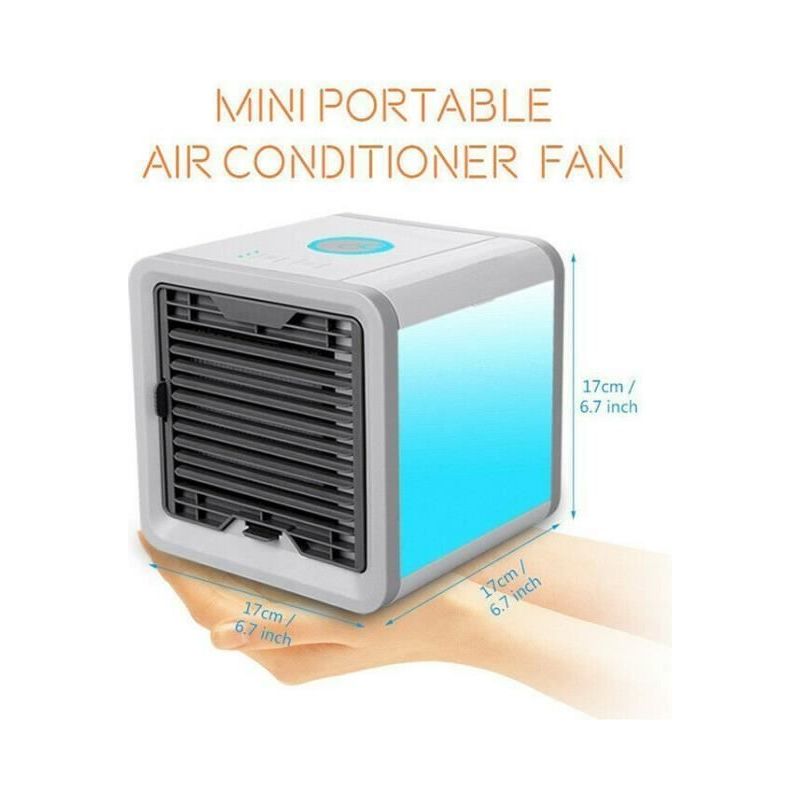 Tragbarer Mini-ultraschall-luftbefeuchter Für Zuhause Und Büro, Weiß -kzq