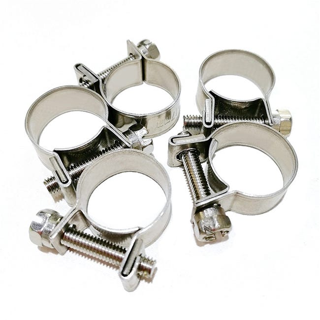Dieses Set Enthält 10 Mini-schlauchschellen, Geeignet Für Wasserleitungen Und Elektrische Schaltschränke. (einstellbarer Durchmesser: 6-8 Mm)
