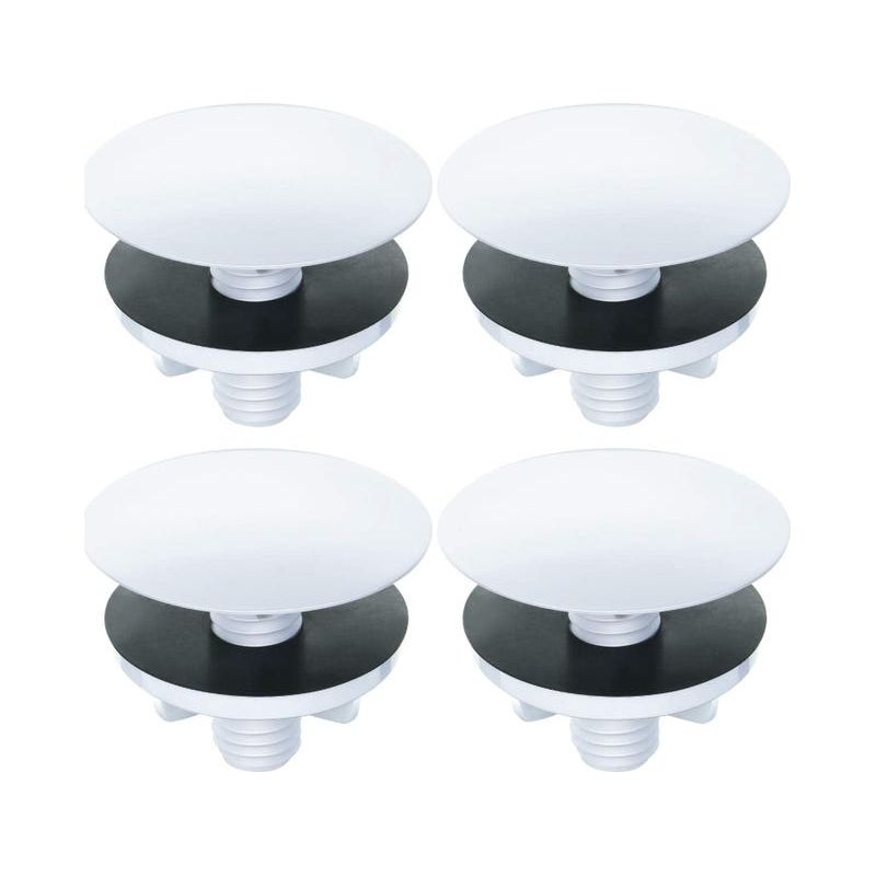 Set Mit 4 Spülbeckenlochabdeckungen, Wasserhahnstopfen, Küchenplatten Aus Metall, Wasserdicht