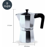 Kaffeemaschine Lacor 62029 Aluminium 1 Liter