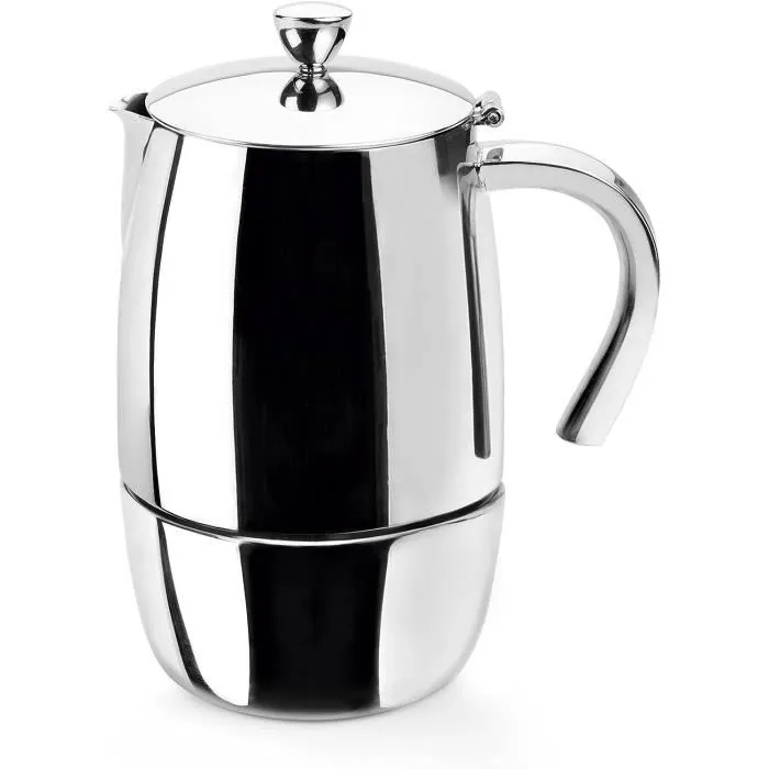 Kaffeemaschine Lacor Luxe Edelstahl Induktionsgeeignet 10 Tassen