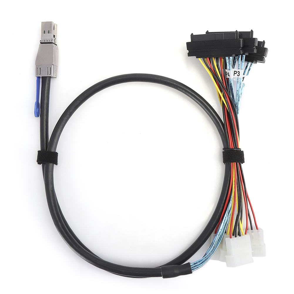 Kabel Für Externe Festplatte G0502 Mini Sas Sff-8644 Auf Sff-8482, Serverzubehör, 1 Meter