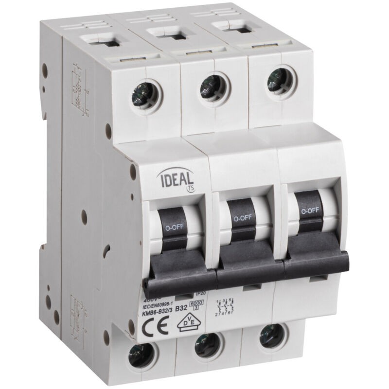 Ideal Kmb6 3p B32 Leitungsschutzschalter - Ideal Kmb6 3p B32 Leitungsschutzschalter - Ideal Kmb6 3p B32 Leitungsschutzschalter