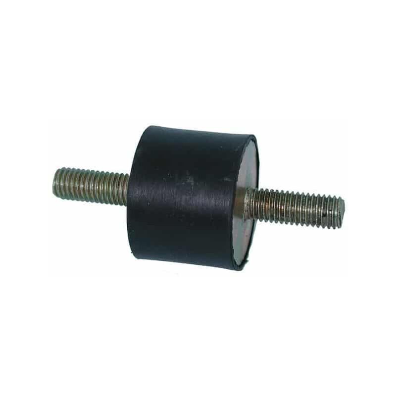 Universeller Silentblock (außengewinde) – 40 Mm Durchmesser – 30 Mm Länge – M10-gewinde – 23 Mm Gewindelänge