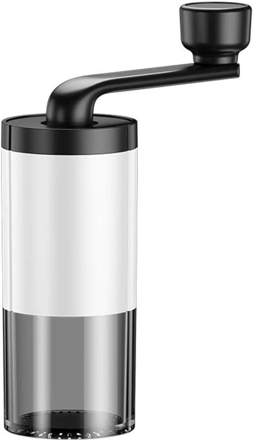 Manuelle Kaffeemühle – 1 Stück – Abs – Präzise Einstellung – Ideal Für Camping Und Reisen – 12,5 X 16,5 X 11 Cm