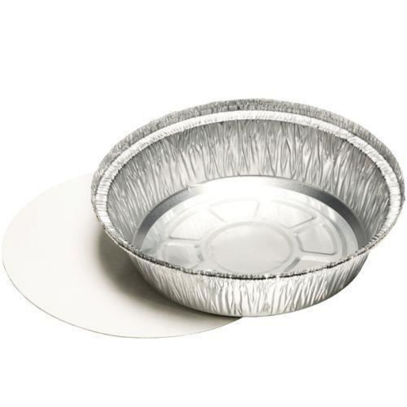 Aluminiumschalen – 1000 Ml – Ø 22,9 Cm – 4,4 Cm – Rund