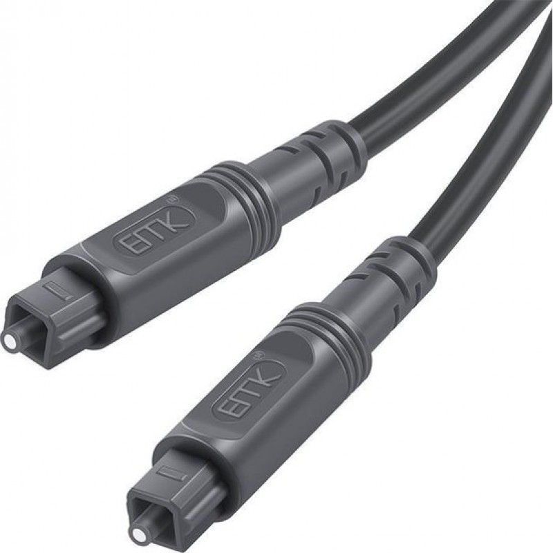 Optisches Kabel – 8 Meter – Toslink-audiokabel – Graues Audiokabel Für Soundbar