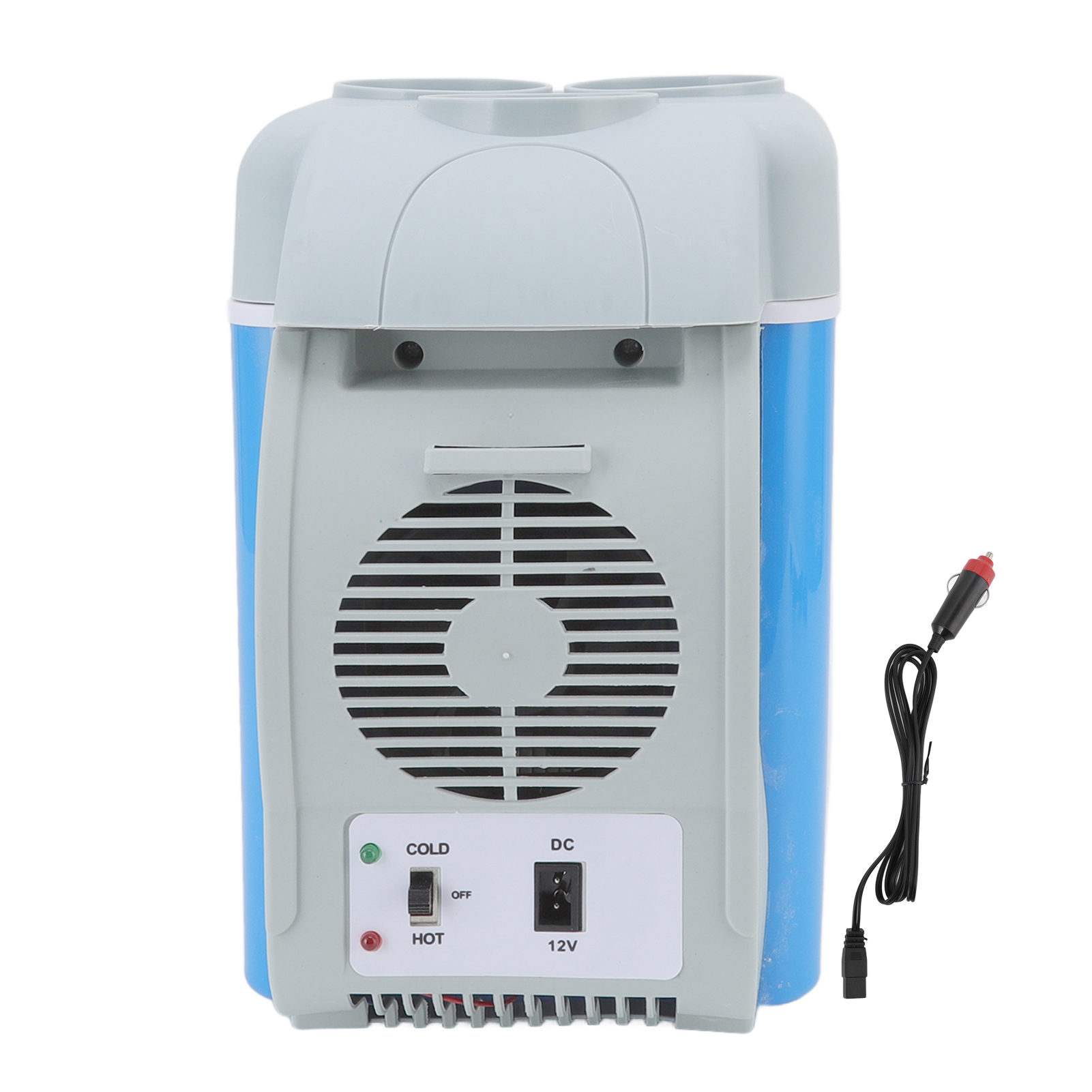 Tragbarer 7,5-liter-autokühlschrank Im Mini-format Mit Dicker, Lebensmittelechter Innenauskleidung Und Leisem Betrieb. Elektrischer Autokühlschrank.