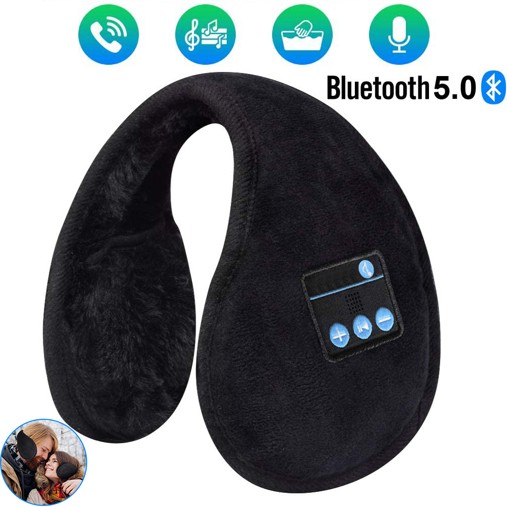 Bluetooth-kopfhörer Mit Over-ear-funktion Und Warmen Ohrmuscheln: Das Ideale Weihnachtsgeschenk Für Männer, Frauen Und Kinder Jeden Alters. Diese Kabellosen Bluetooth-kopfhörer Mit Mikrofon Eignen Sic