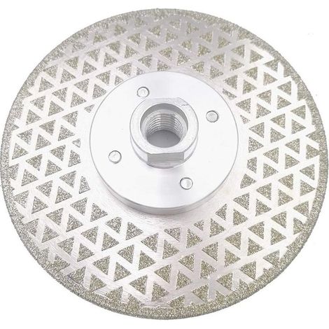 125 Mm X M14 Doppelseitige, Galvanisierte Diamanttrenn- Und Schleifscheibe Für Stein, Marmor, Fliesen Und Granit