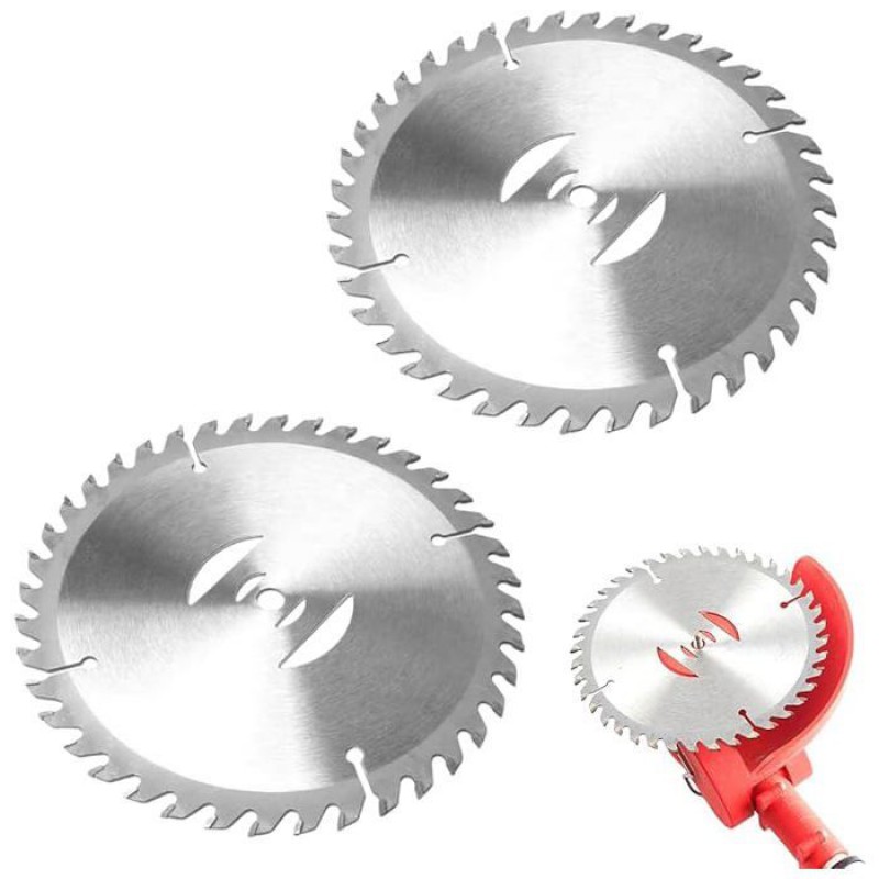 2-teiliges Freischneider-messer-set, Akku-trimmerklinge, Akku-elektro-freischneiderklinge, Freischneiderklinge